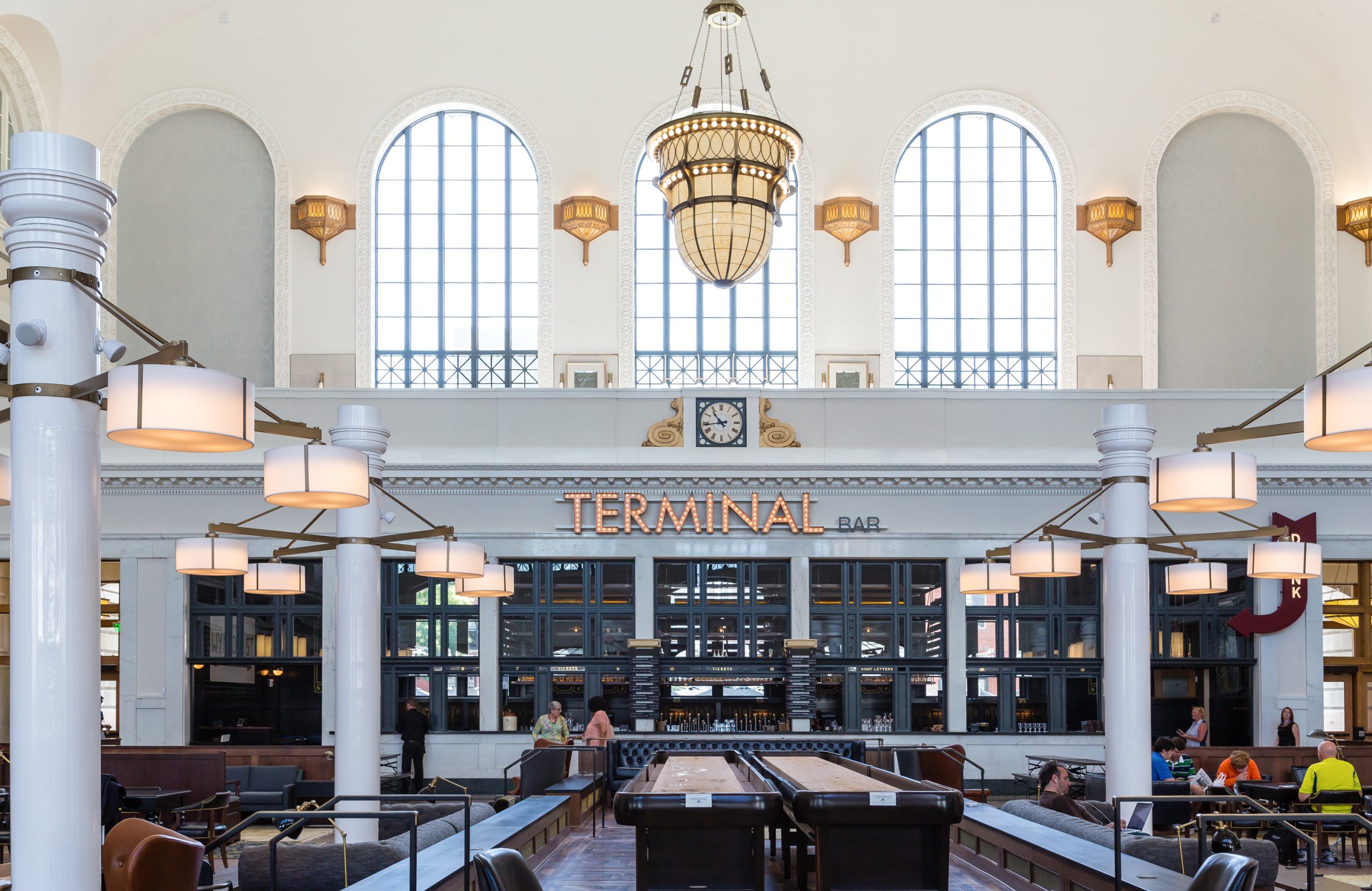 inside Union Station Denver CO trainstation Dana Crawford hotel